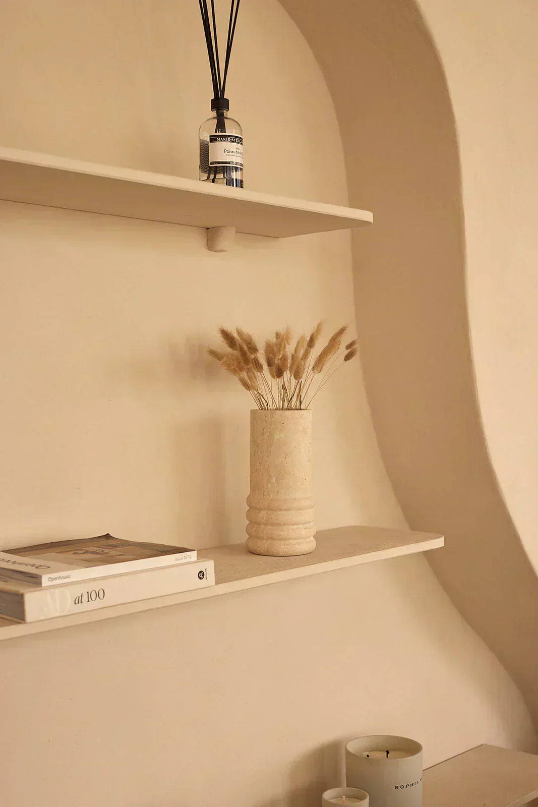 Koral Vaas Ø12x25 cm